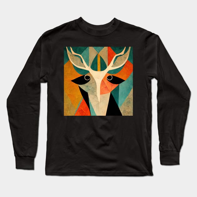 Cute Animals Series Long Sleeve T-Shirt by VISIONARTIST